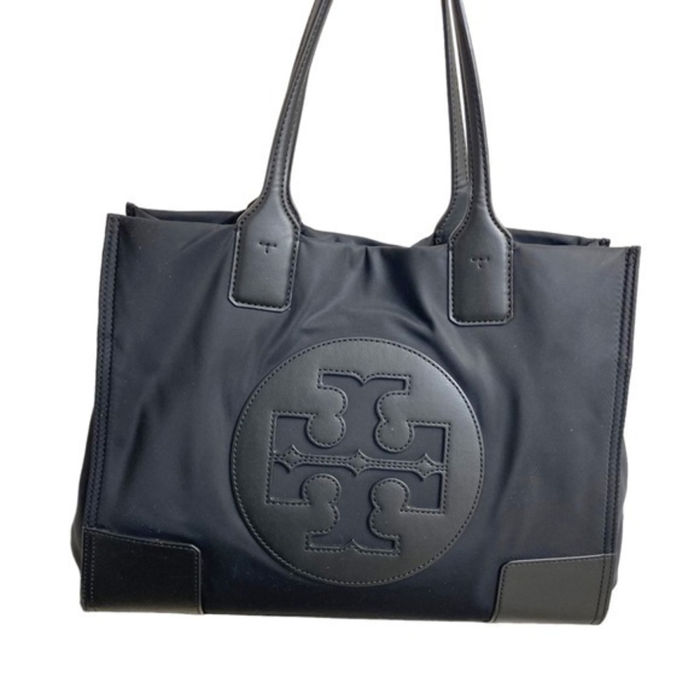Tory Burch black Ellen nylon tote bag